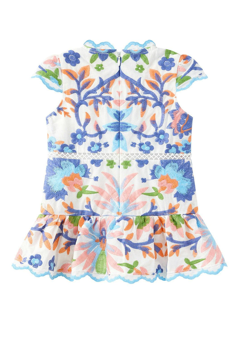 Sarah Embroidered Mini Dress (Baby)