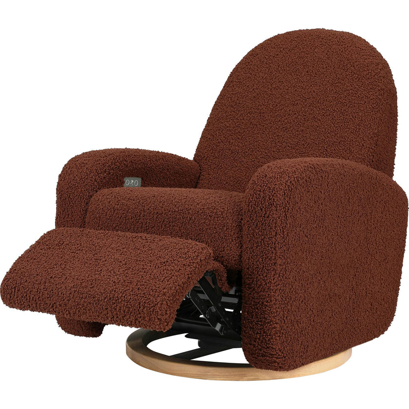 Nami Electronic & Swivel Glider Recliner With USB Port