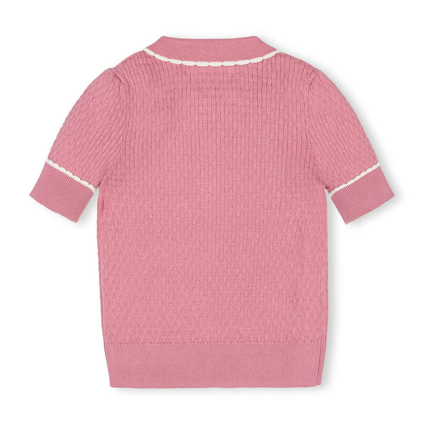 Organic Peter Pan Collar Sweater Polo