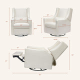 Kiwi Electronic Recliner and Swivel Glider with USB port