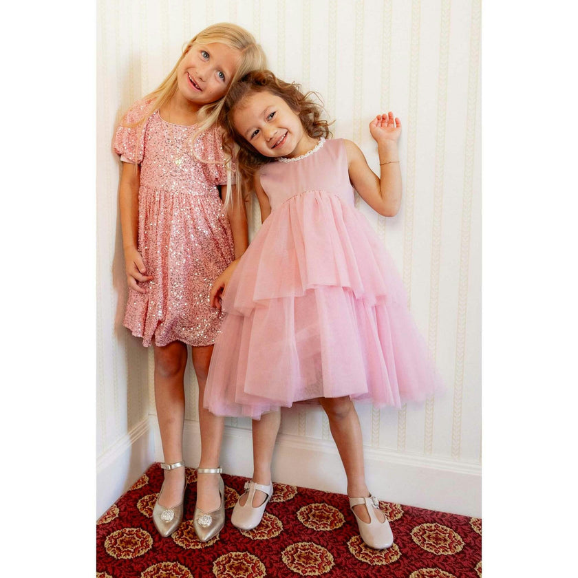 Mini Rainie Dress in Rose