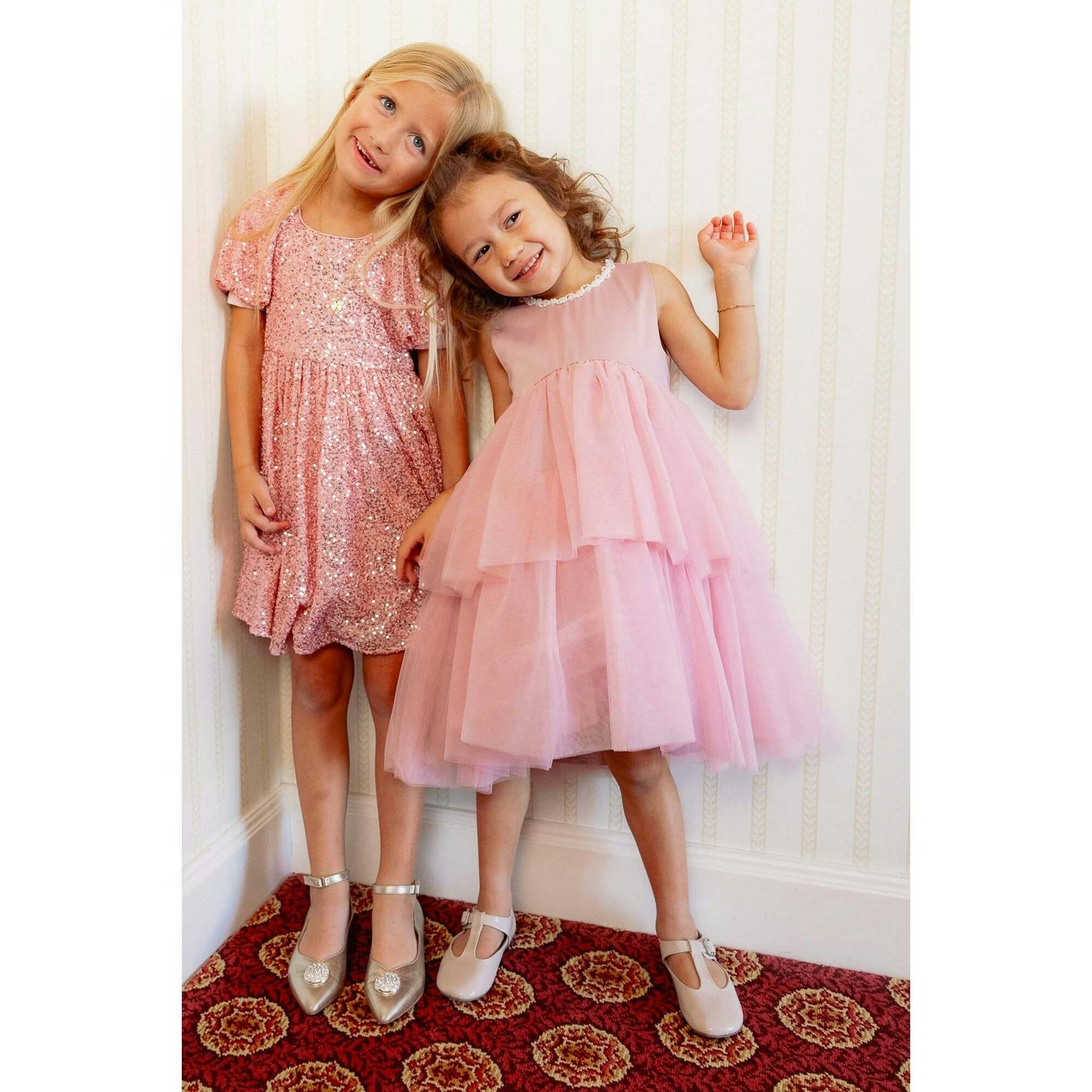 Mini Rainie Dress in Rose