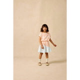 Organic Soccer Shirt in Creamsicle Stripe