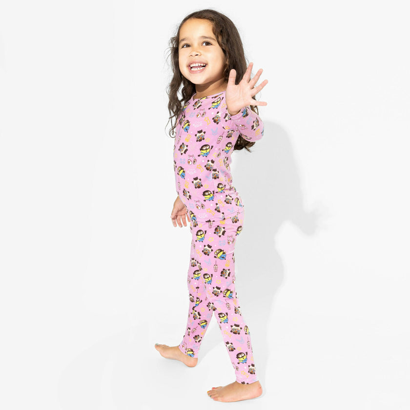 Despicable Me 4: Minions Always Popping Bamboo Kids Pajamas
