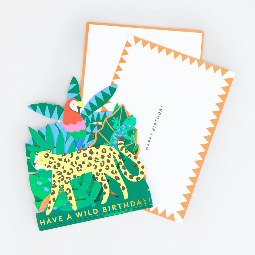 Jungle Jamboree Concertina Card