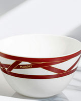 NASTRI BORDEAUX Set 2 Pcs. Rice Bowl - Ø 11,3* H. 6 Cm