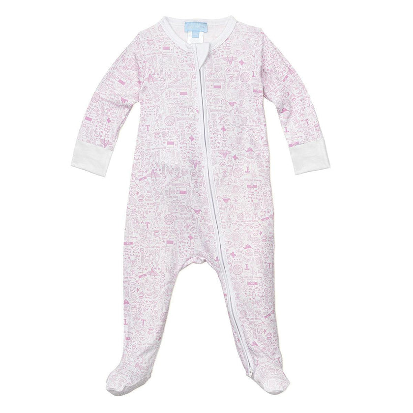 Dallas-Fort Worth Zip Baby Onesie