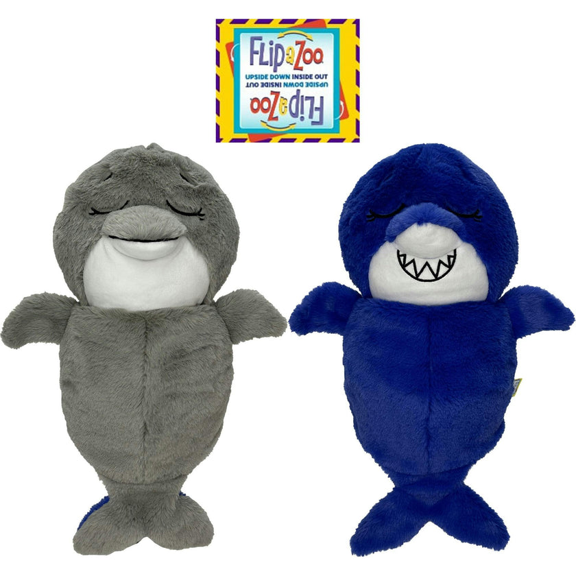 FlipaZoo: Upside Down Inside Out - to - 2-In-1 Animal Plush