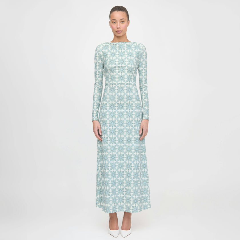 The Selene Dress - Byzantine Tile