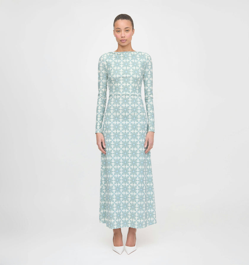 The Selene Dress - Byzantine Tile