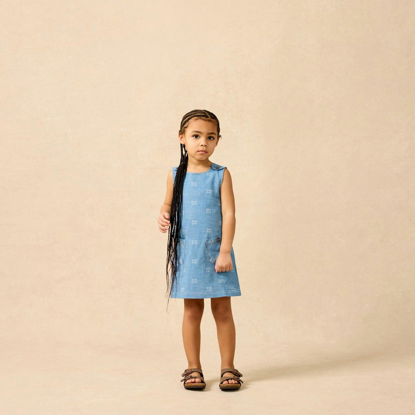 Jumper Dress in Denim