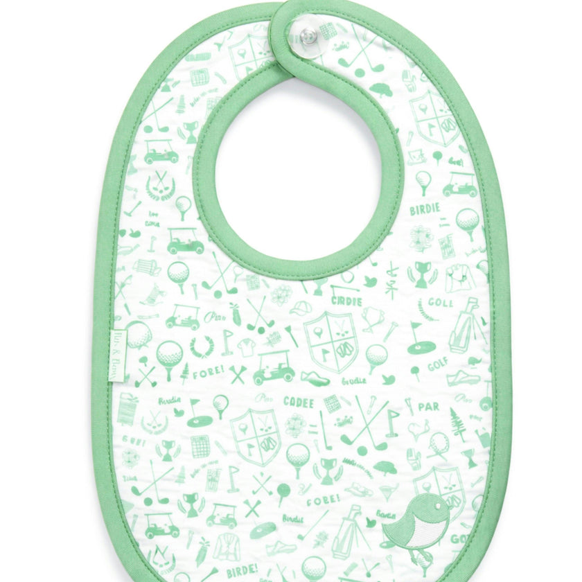 Golf Print Bib