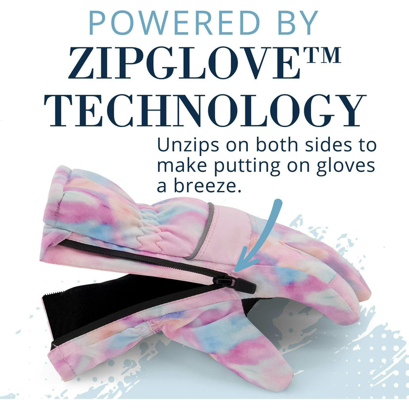 Winter & Ski Glove powered by ZIPGLOVE™ TECHNOLOGY