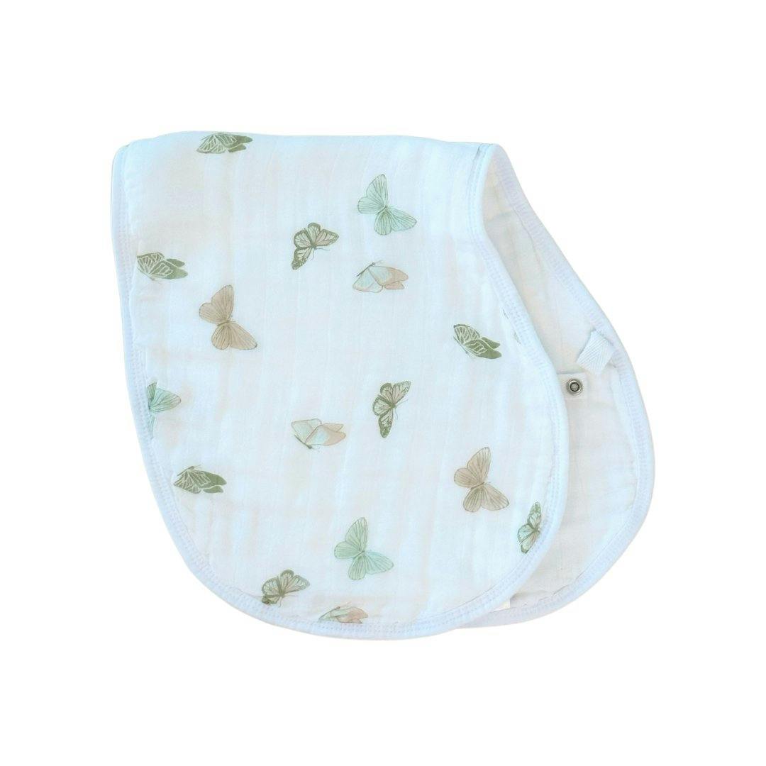 Burp Cloth Bib- Butterflies