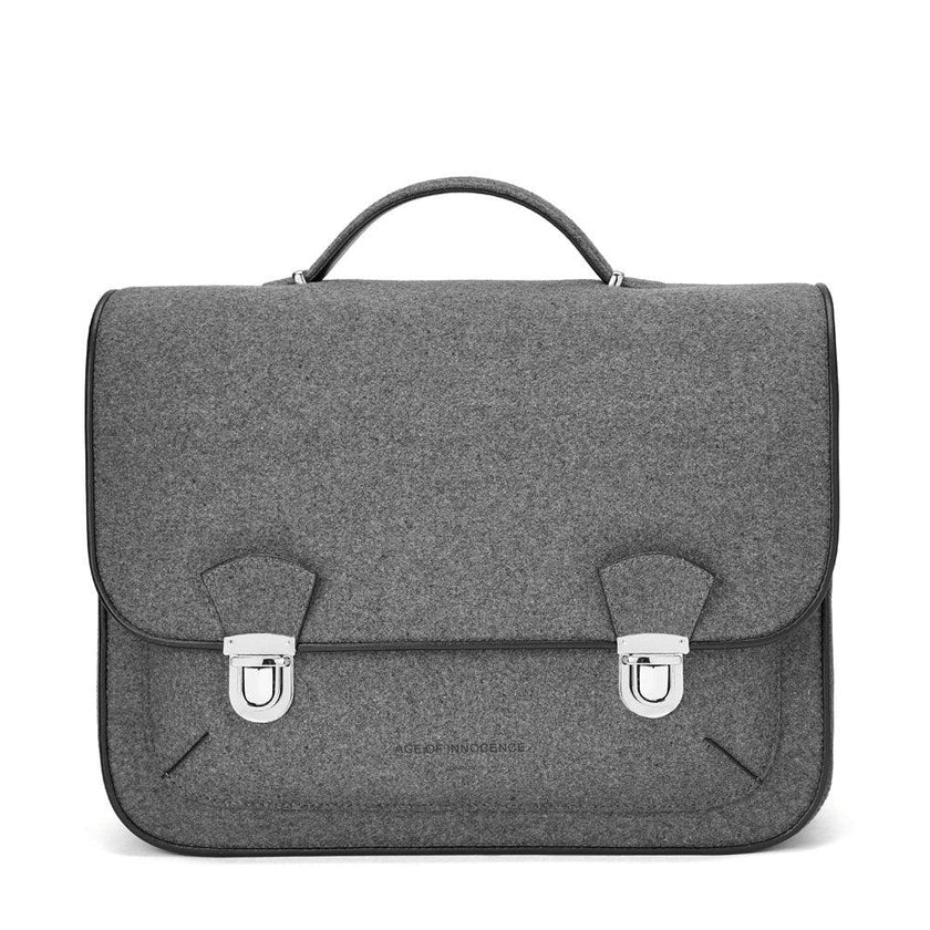Boston Wool School Bag