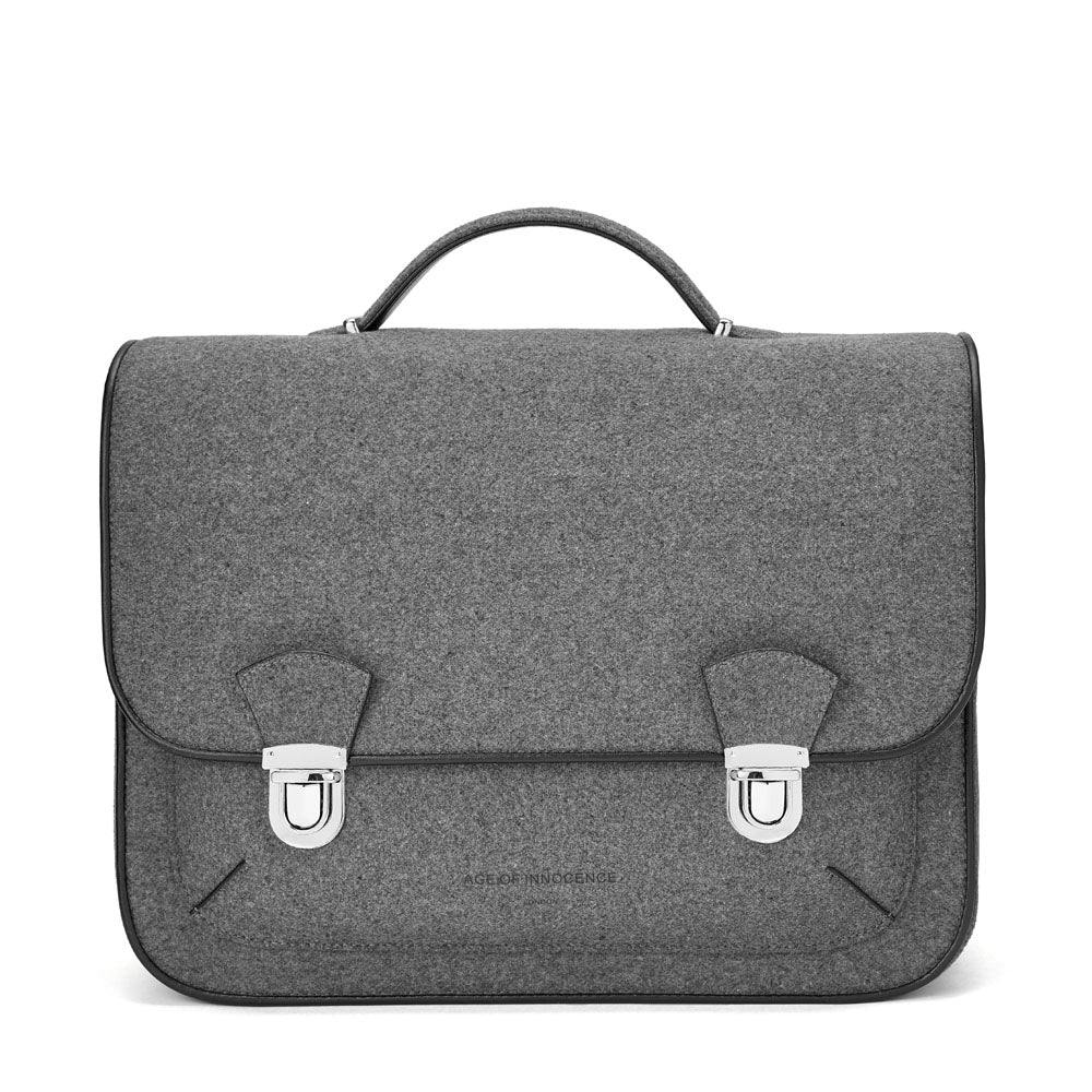 Boston Wool School Bag