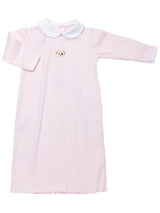 Spotted Girl Puppy Day Gown | Lt Pink