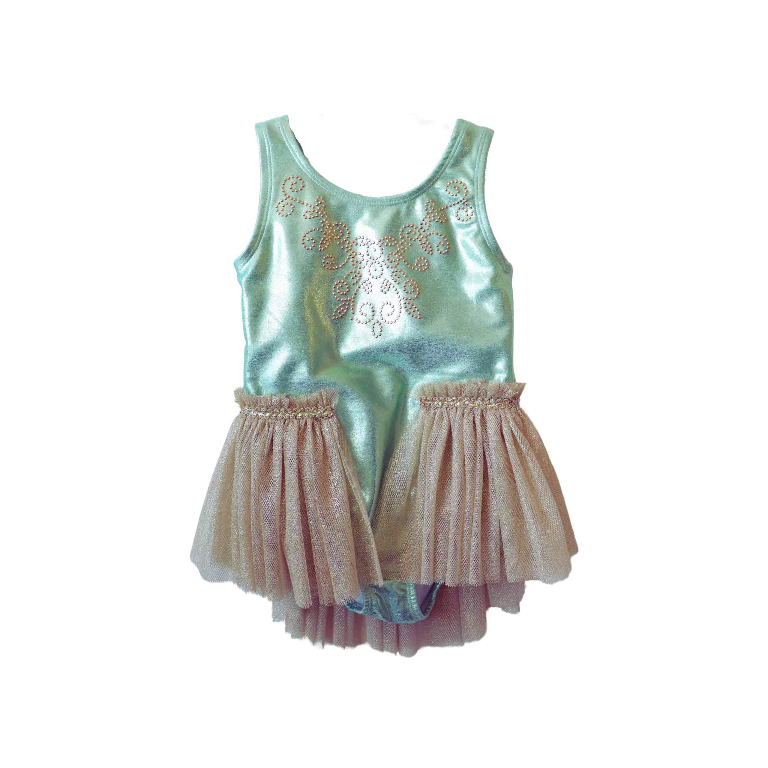 Magical Fairy Leotard Tutu Set - Green