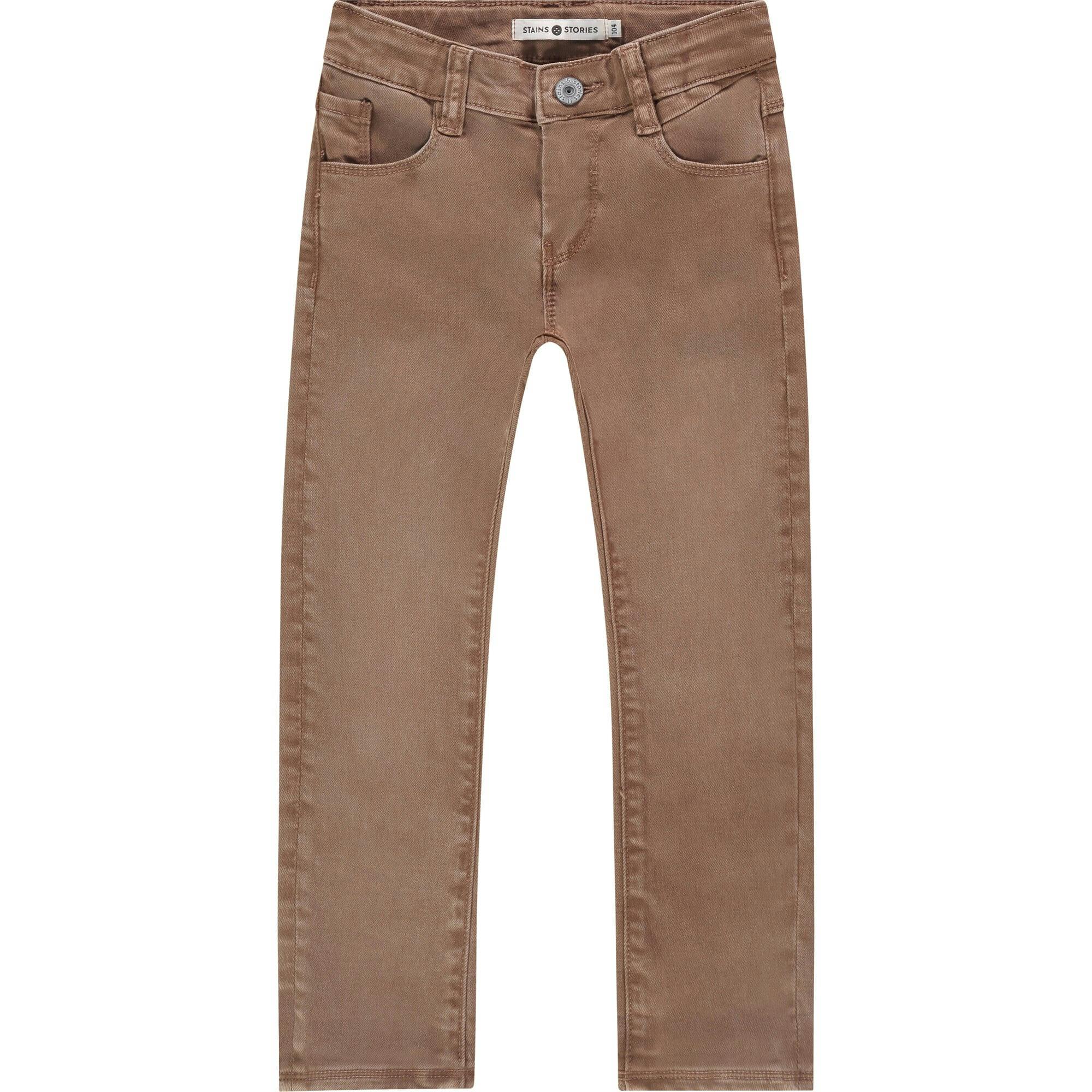 Straight Leg Zipped Pants