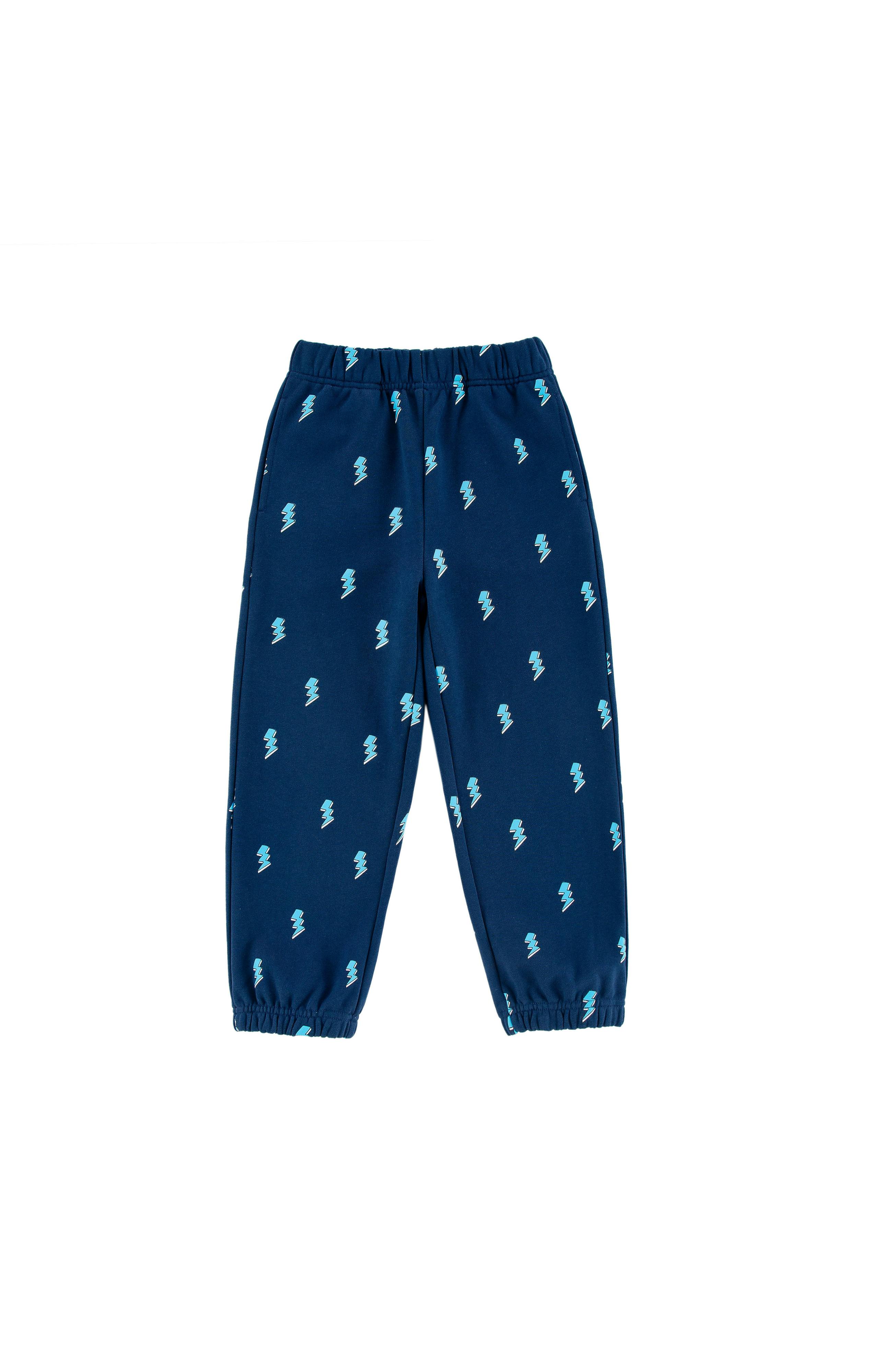 Soft Fleece Jogger, Blue Lightning