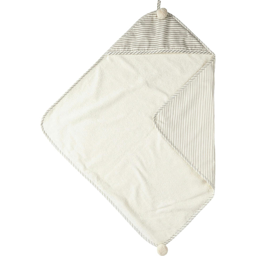 Stripes Away Hooded Towel