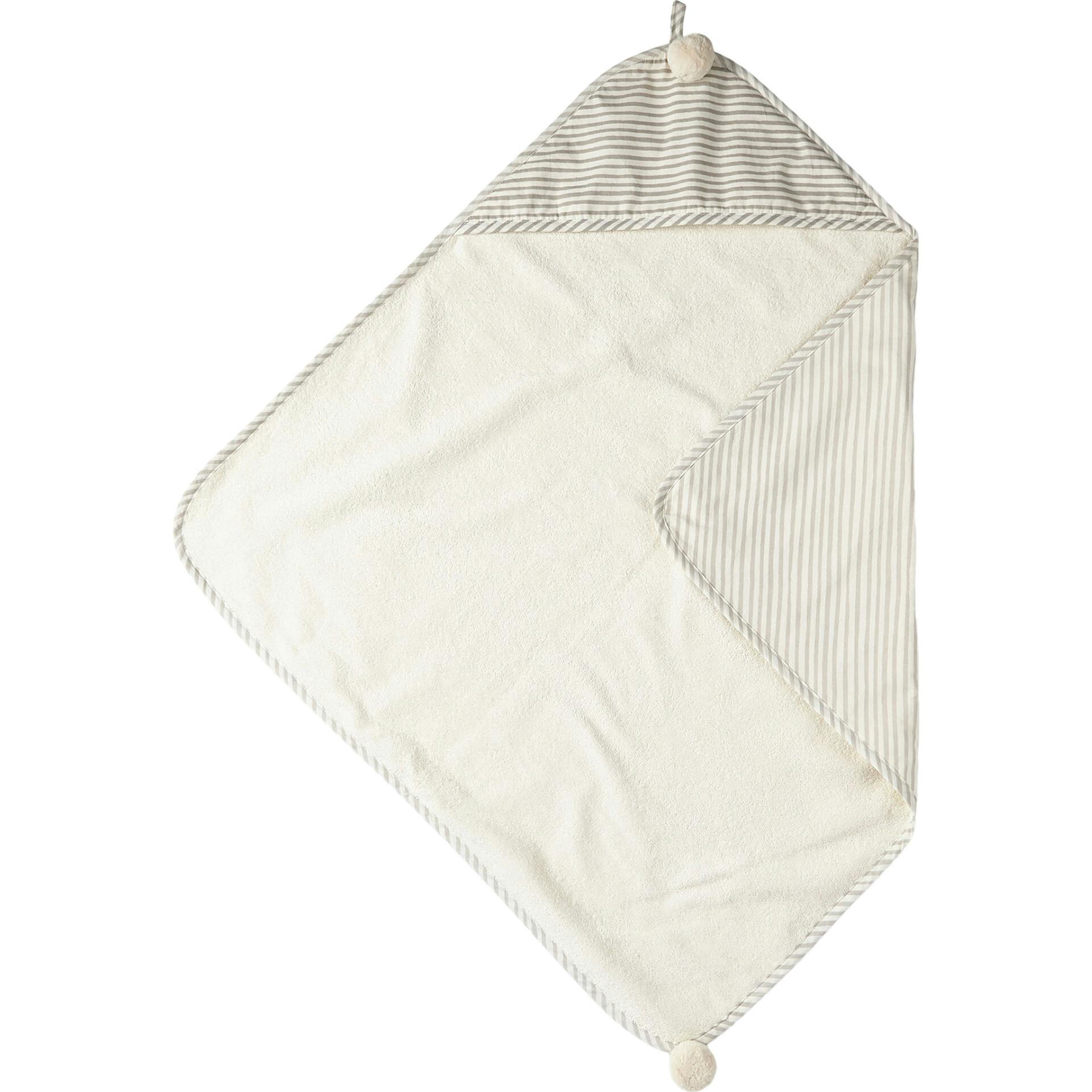 Stripes Away Hooded Towel