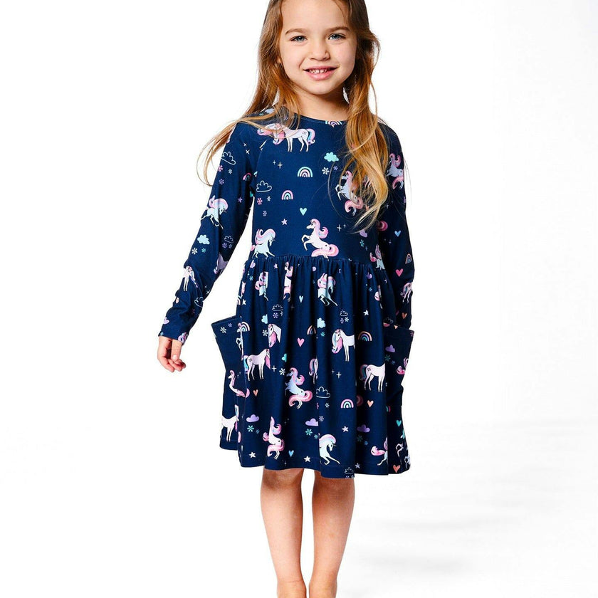 Jersey Dress with Pockets