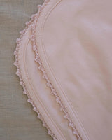 Receiving Blanket w/ Crochet Trim