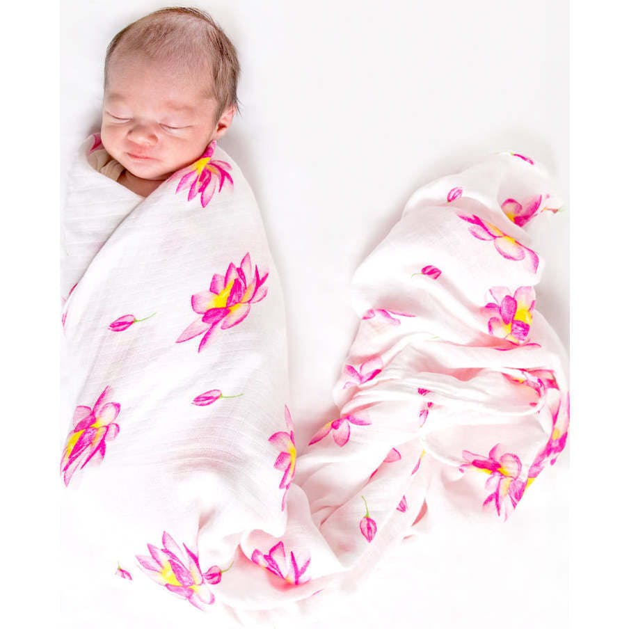 Organic Cotton Muslin Swaddle