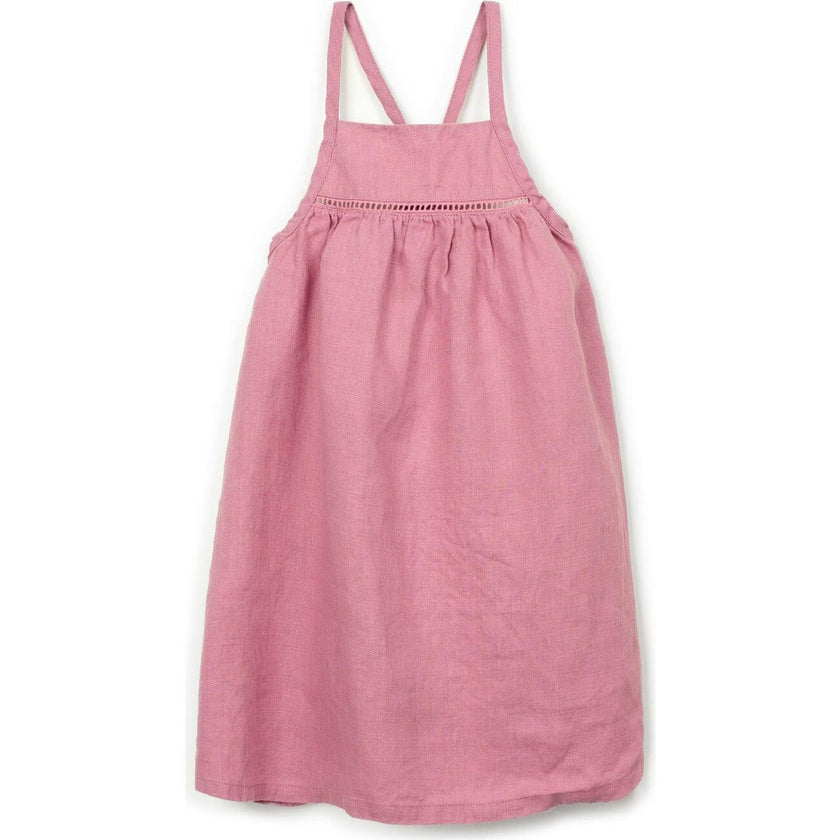 Spaghetti Strap Linen Dress