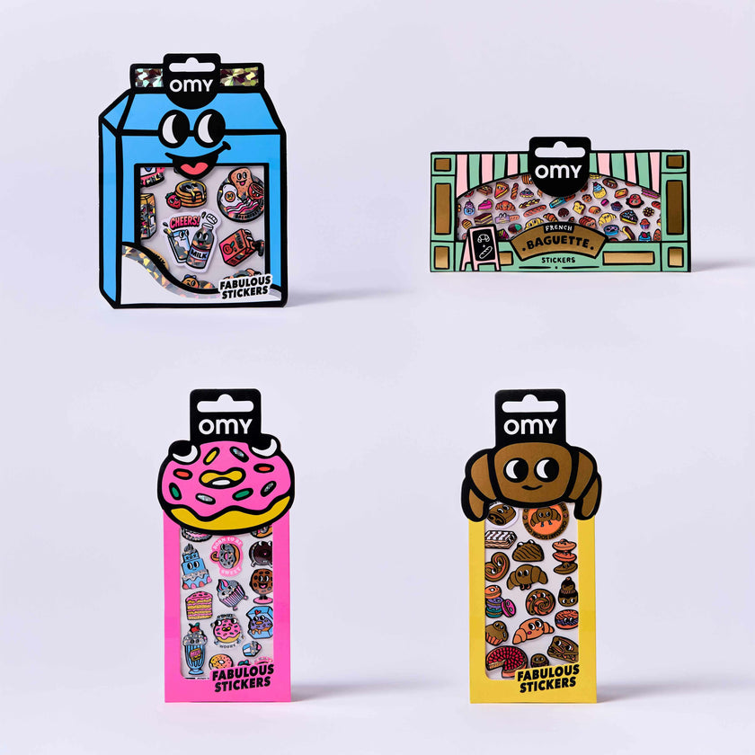 Sweet Treats - Bundle Of 4 Stickers