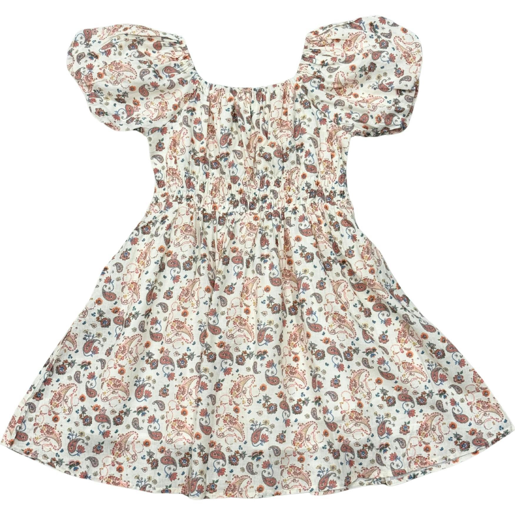 Peasant Bubble Sleeve Dress