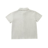 Brammie Shirt | Warm White Melange