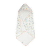 Infant Hooded Towel - Pastel Petals