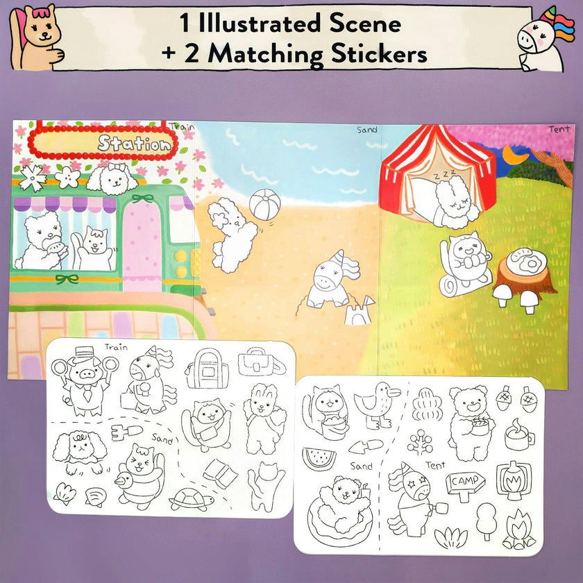 My Kawaii Trip Storytelling Sticker Kit