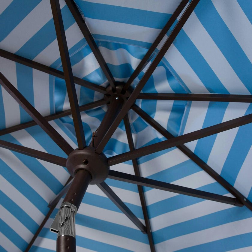 Athens Inside-Out Striped 9' Auto Tilt Umbrella