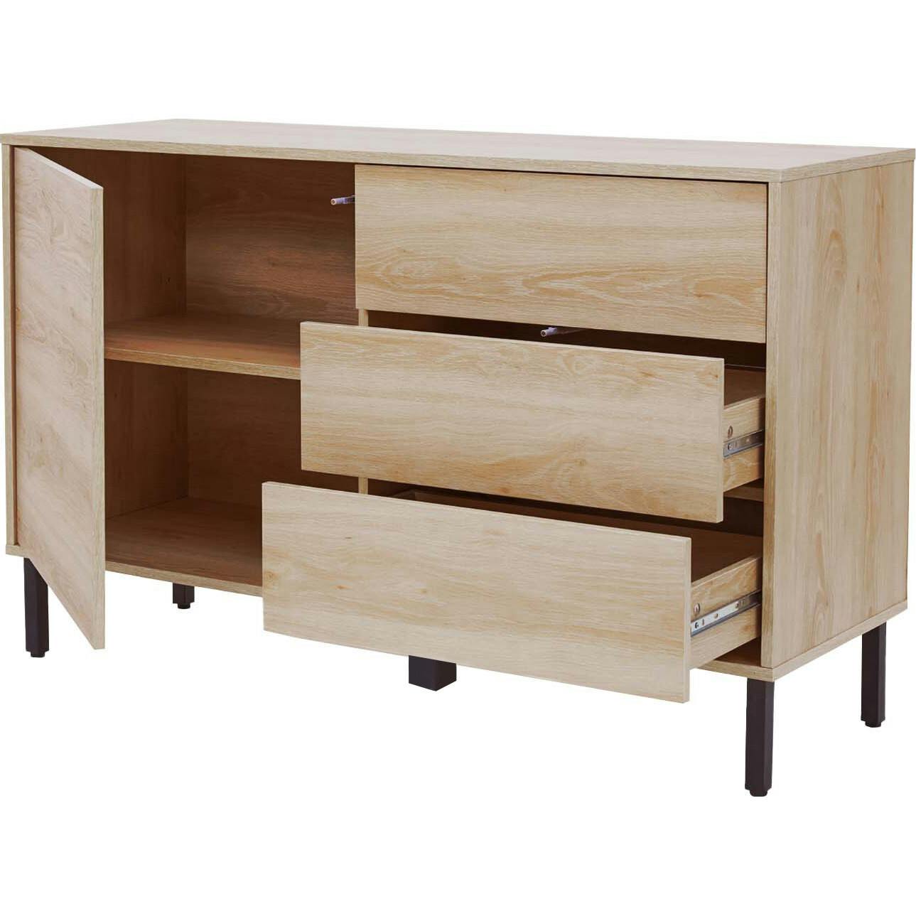 Cairo 3 Drawer Sideboard