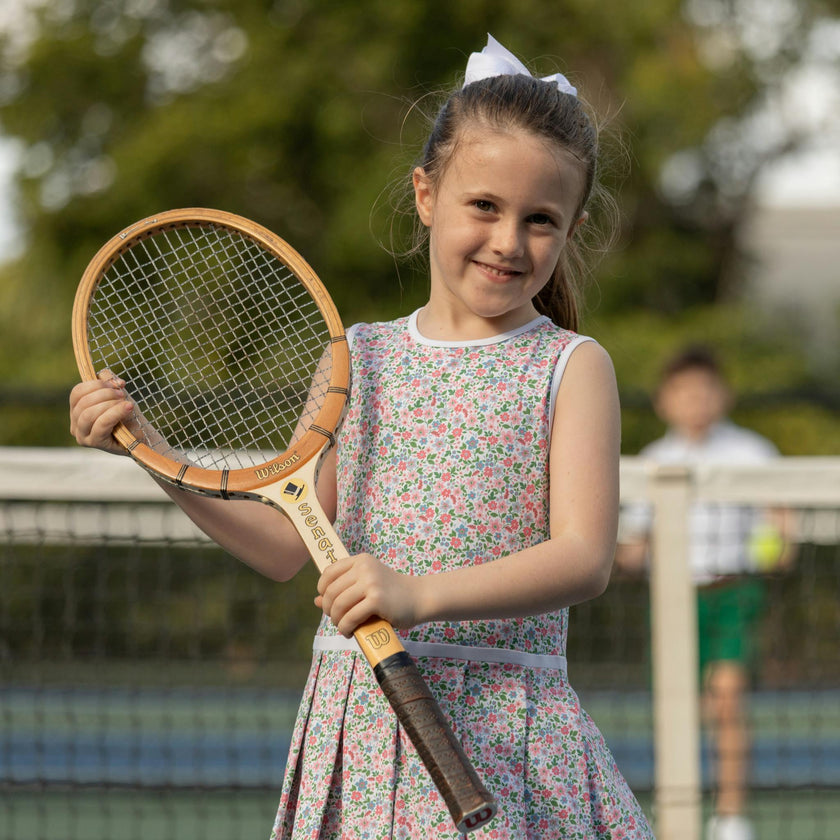 Taft Tennis Dress in Midspring Floral