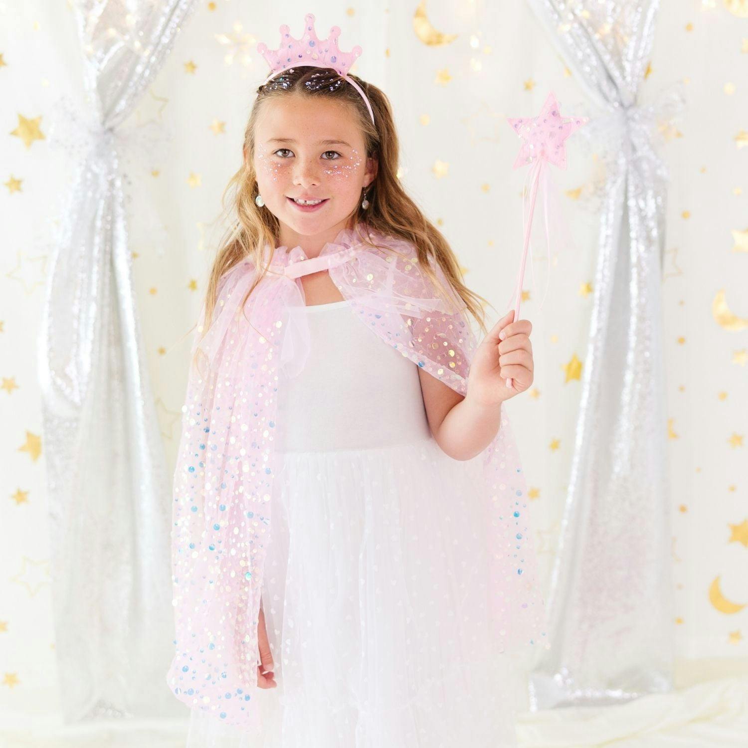 Pink Sequin Dress Up Kit