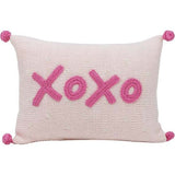 Xoxo Mini Pom Pom Pillow