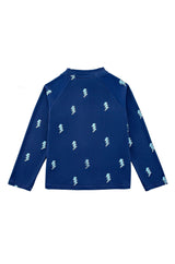 Ray UPF 50+ Zip Up Sun Protection Jacket, Blue Lightning