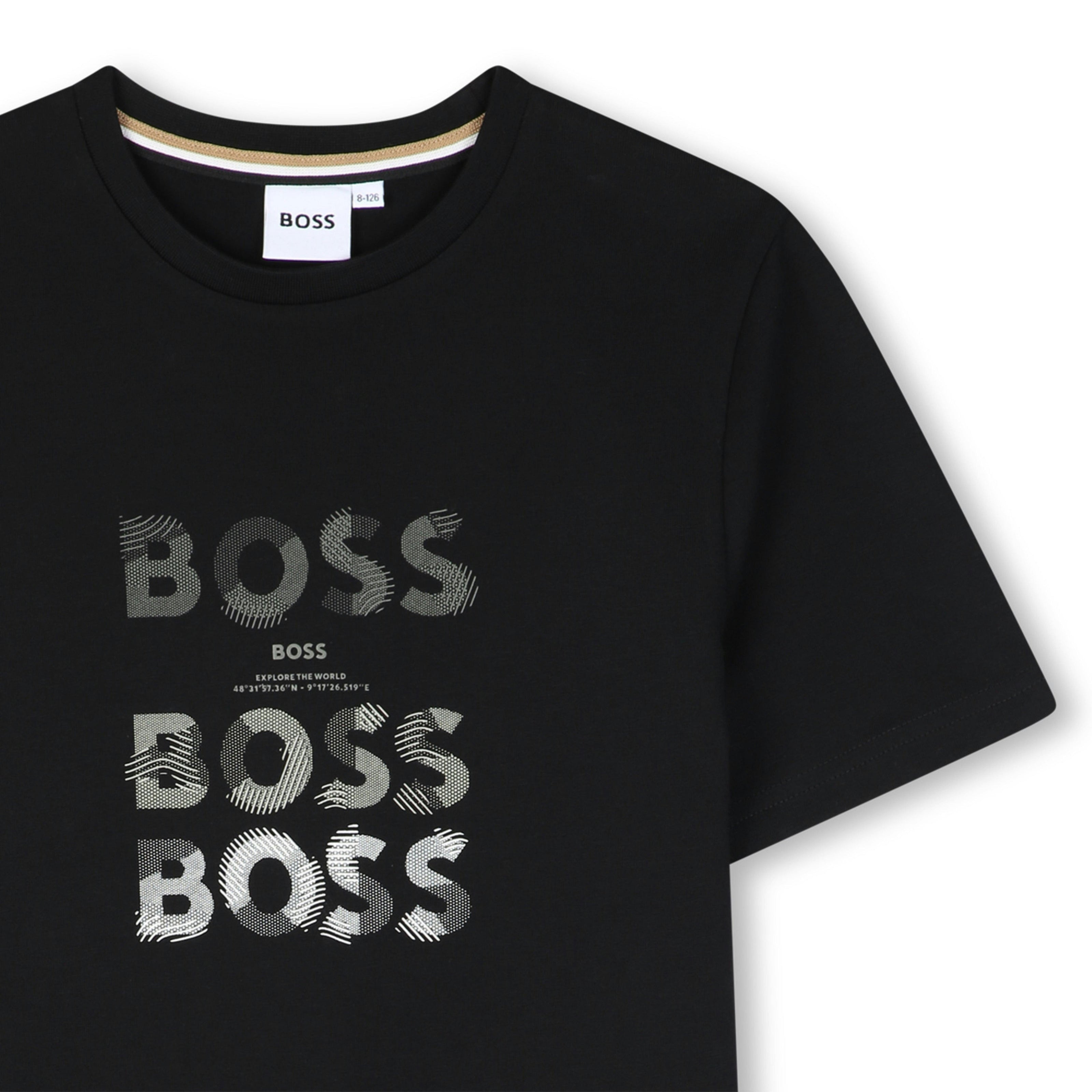 Black Multi-Logo T-Shirt