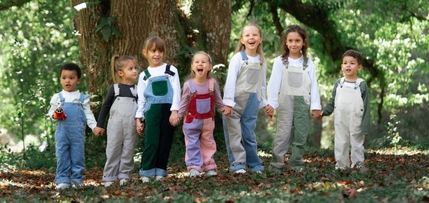 Dotty Dungarees
