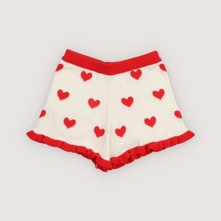 Maqui Short Hearts Jacquard
