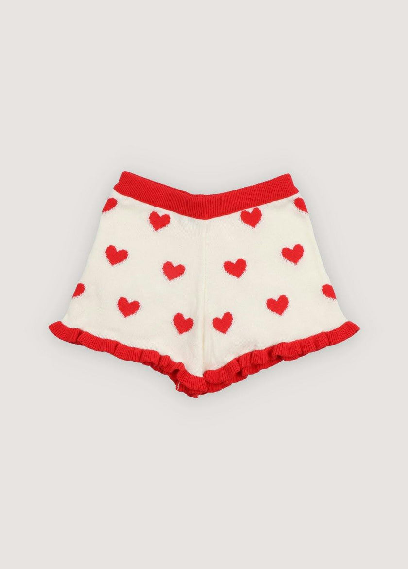 Maqui Short Hearts Jacquard