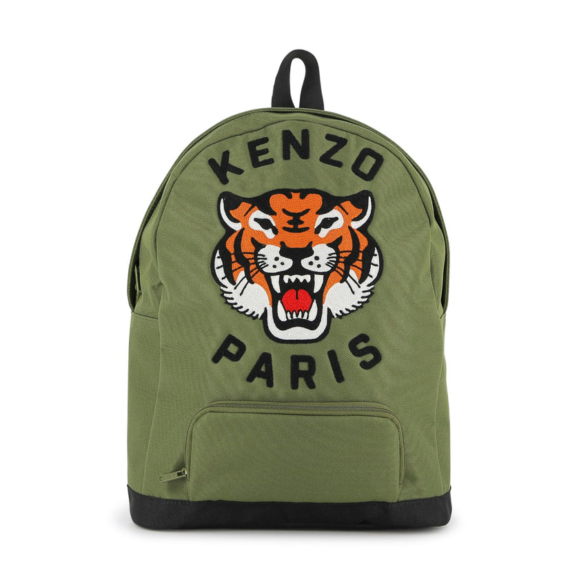 Khaki Kenzo Tiger Backpack