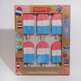 Strawberry Kazoo Patriotic Popsicle Sidewalk Chalk