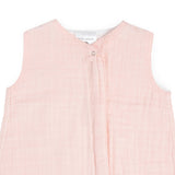 Cotton Muslin Sleep Bag - Light Pink