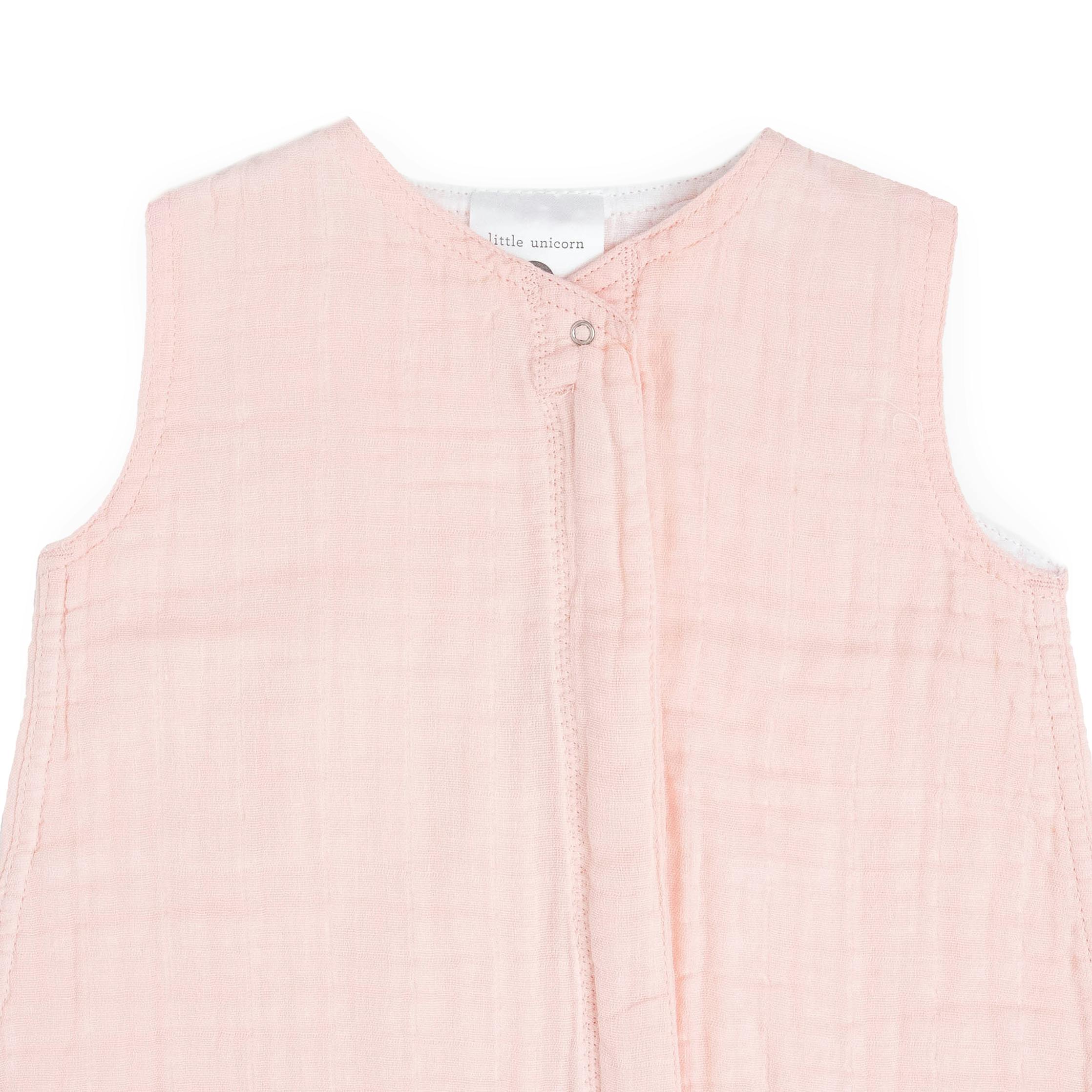 Cotton Muslin Sleep Bag - Light Pink