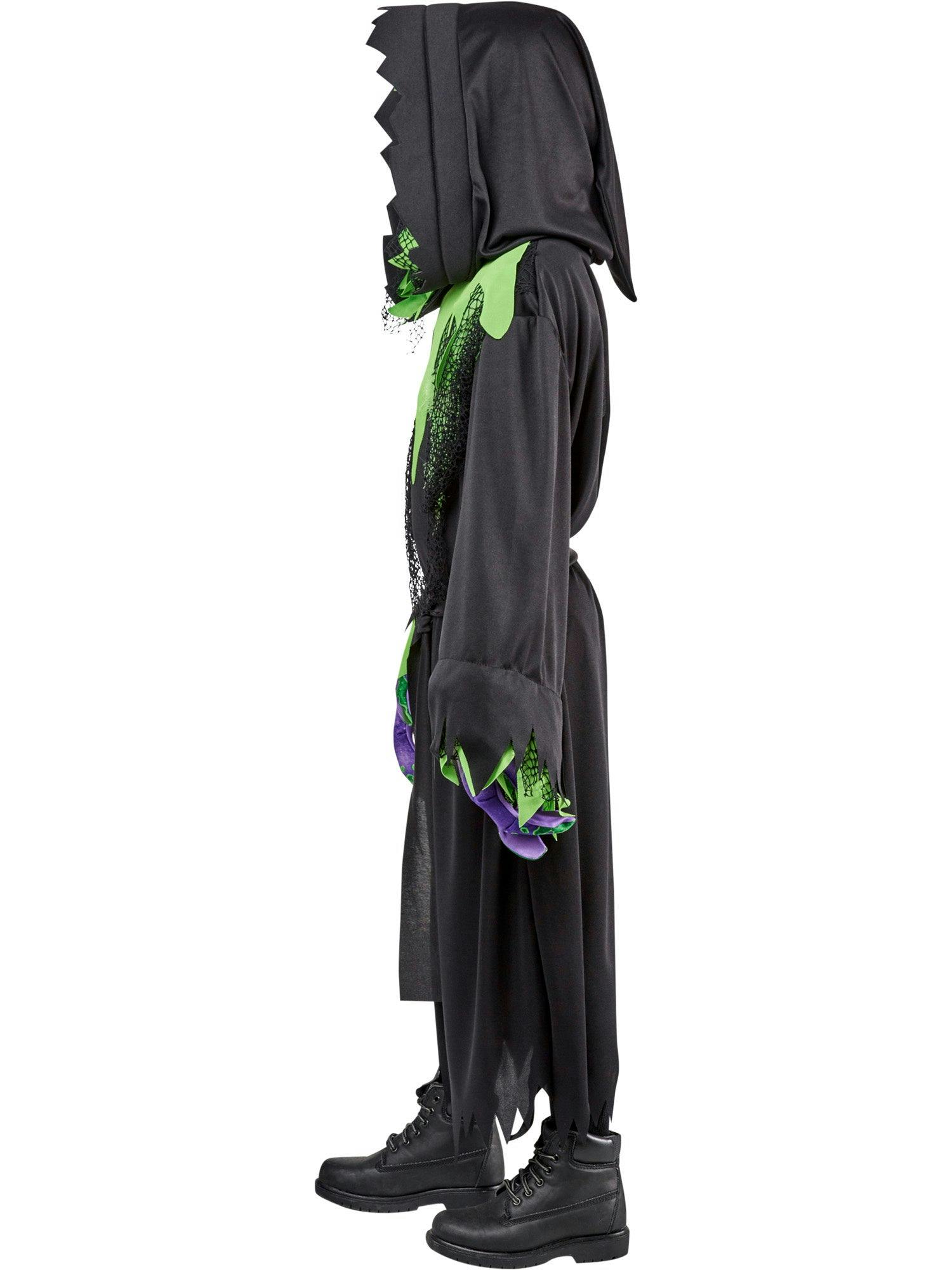 Boys' Green and Purple Eyeball Demon Costume